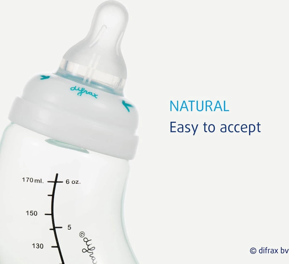 Difrax 1-2-3 Doseerspeen Natural - 2st - Afbeelding 3