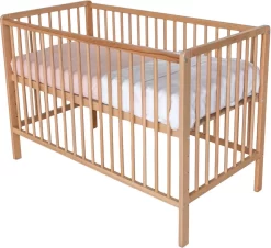 Prénatal Basis Ledikant - Naturel Hout - Babybed - 60x120cm