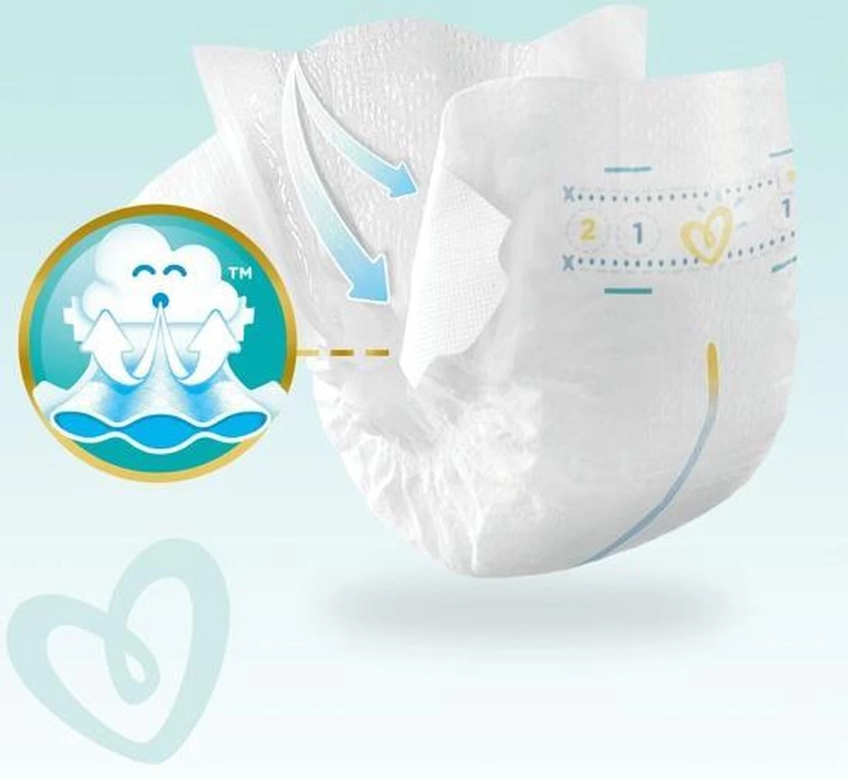 Pampers® Pampers Premium Protection Luiers Maat 3 - 50 Luiers - Afbeelding 3