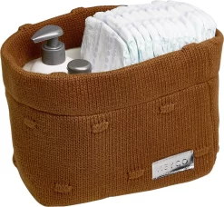 Meyco Commodemand Knots - Camel - Medium (26x19x16cm)