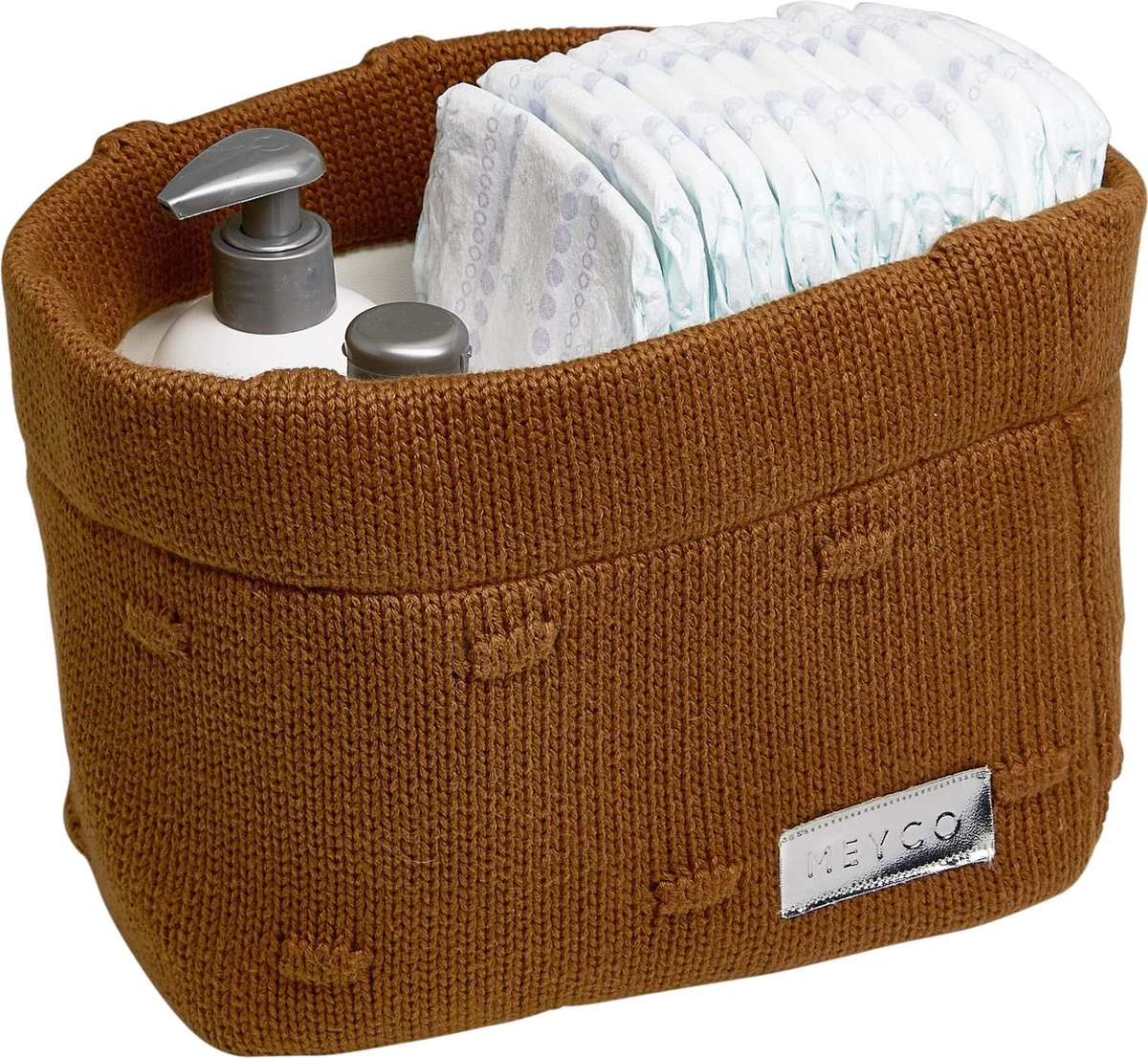 Meyco Commodemand Knots - Camel - Medium (26x19x16cm)