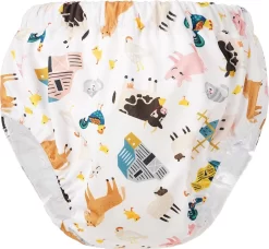 HappyBear - Oefenbroekje Boerderij | 2-4 Jaar - Onesize - Zindelijkheidstraining - Potjestraining