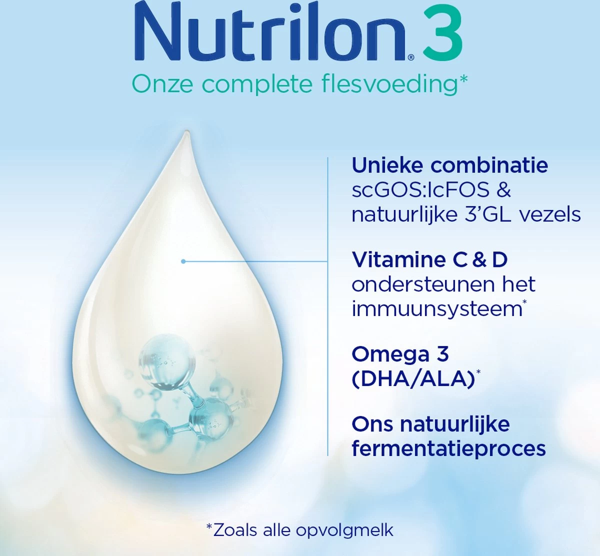 Nutrilon 3 Opvolgmelk – Flesvoeding Vanaf 10 Maanden – 800g - Afbeelding 3