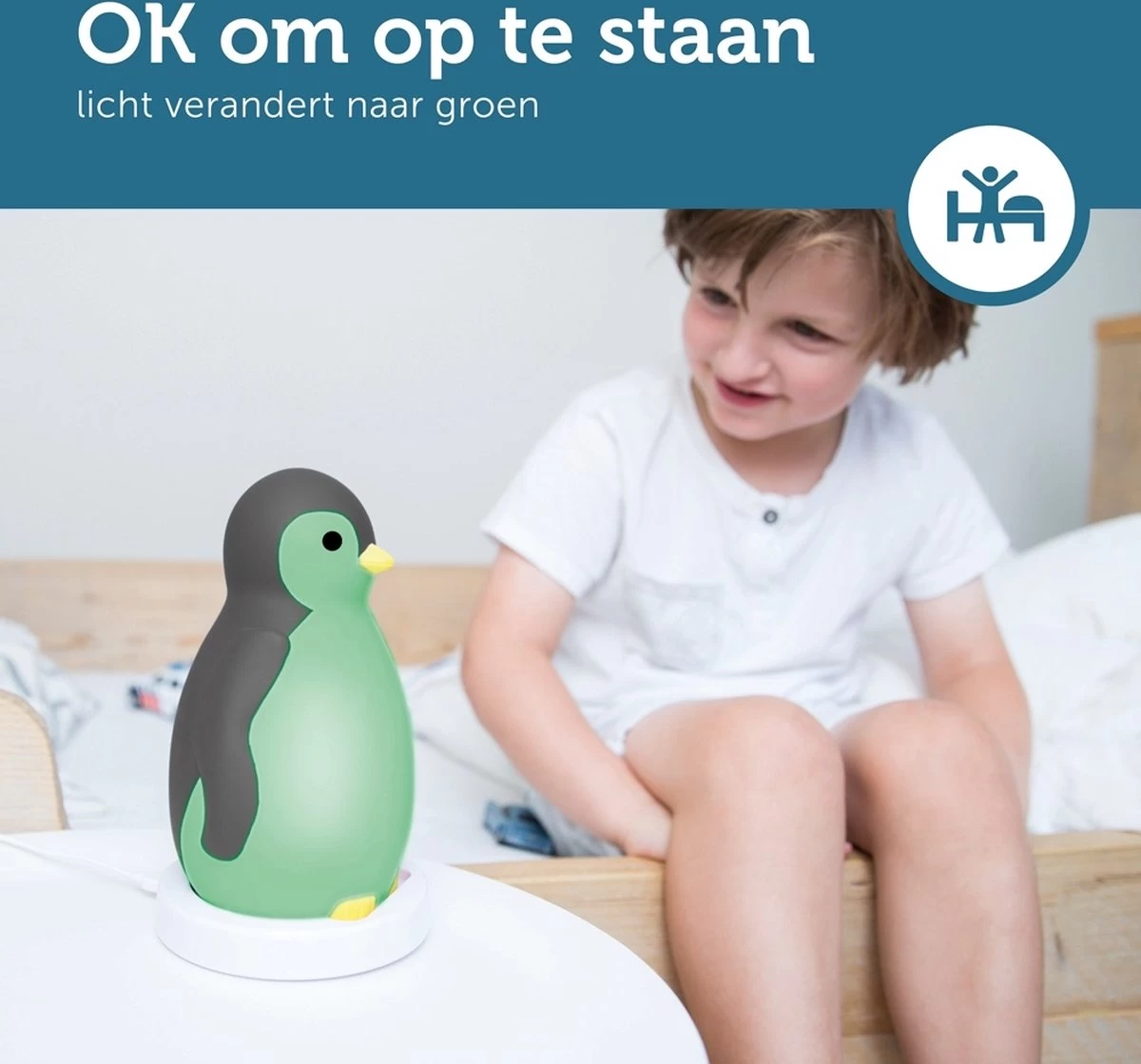 Zazu Pam Slaaptrainer - Met Bluetooth Speaker En Nachtlamp Functie - Wit / Grijs - Afbeelding 8