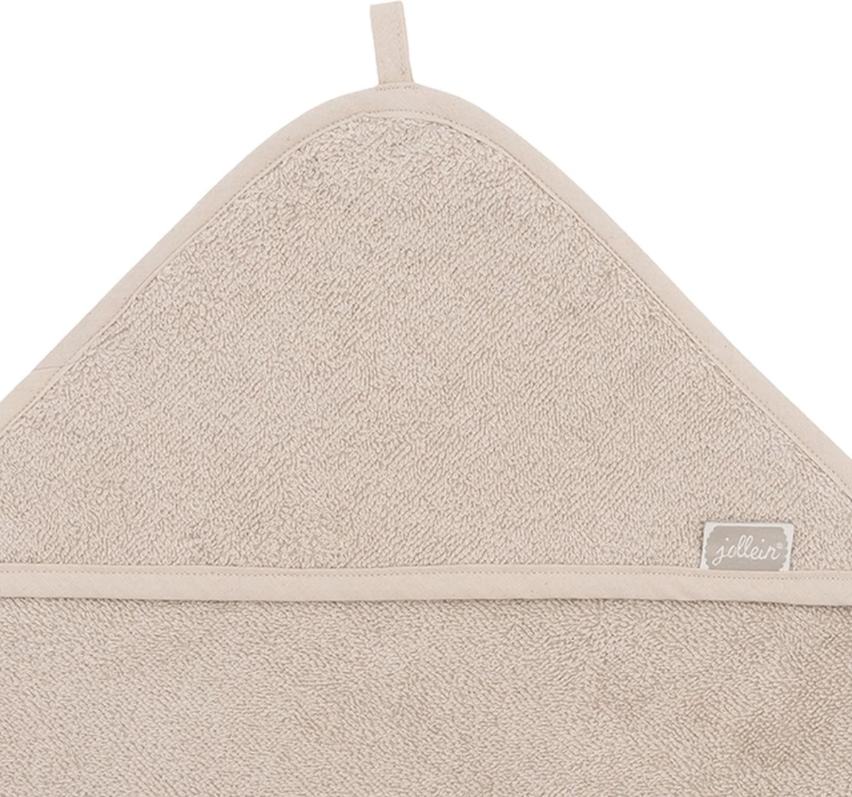 Jollein Badcape Badstof 75x75cm - Nougat - Afbeelding 5