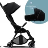 Hamilton By Yoop S1 Plus Buggy Met Monteerbare Premium Wieg – Nieuwer En Hoger 2023 Model - Stroller Met One Hand Folding Technologie – Zwart/Antraciet - Licht, Verstelbaar, Wendbaar - Geschikt Van 0 Maanden Tot 4 Jaar