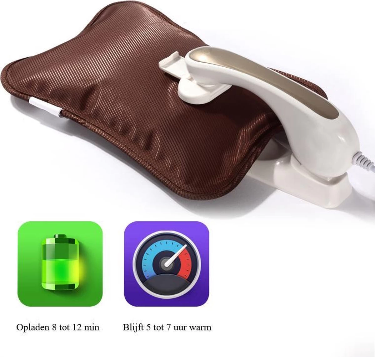 Living Needs Babykruik - Elektrische Kruik – Kruik - Roze. - Afbeelding 6