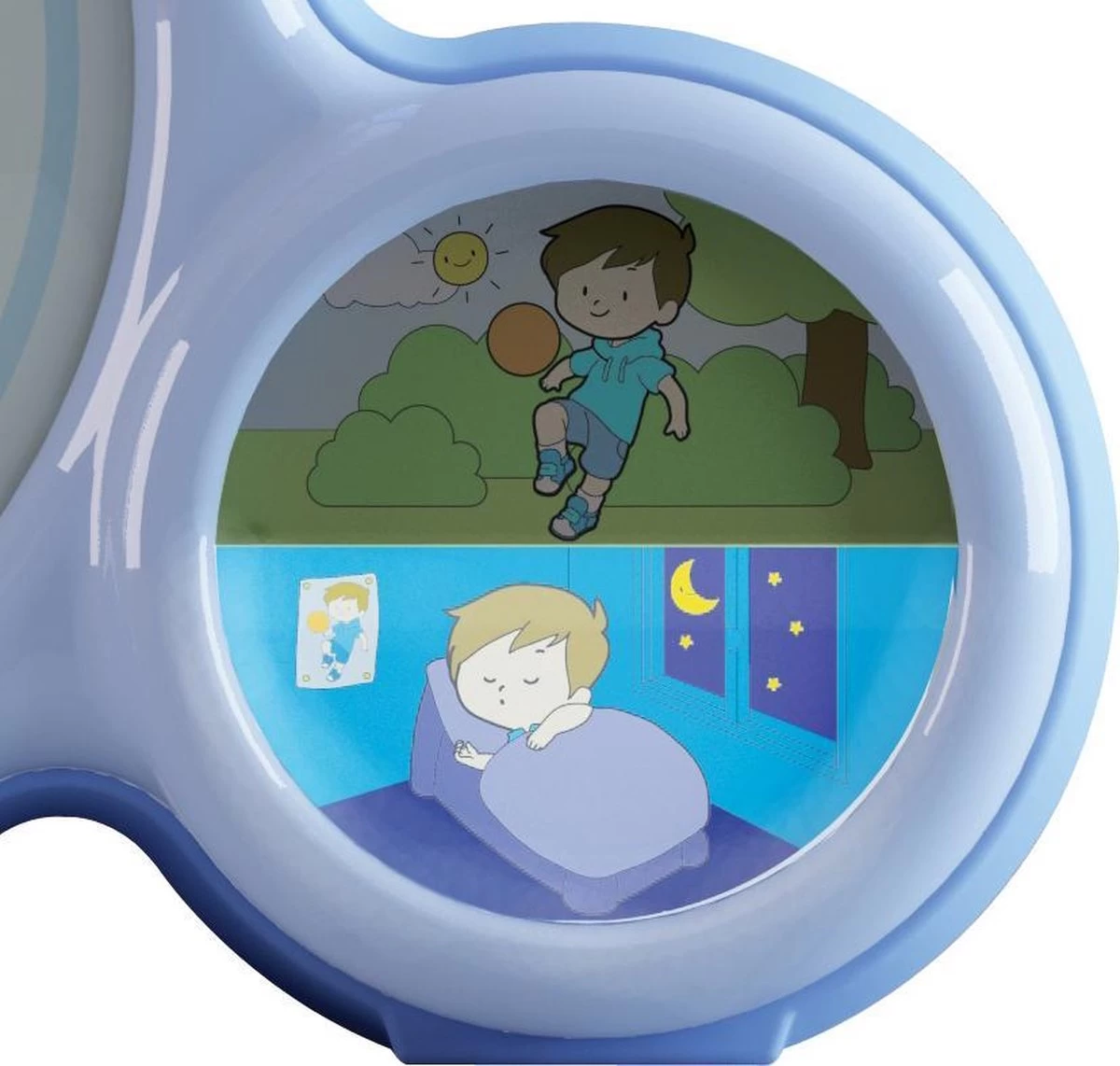 Kidsleep Kidklok Slaaptrainer - 2-in-1 - Blauw - Afbeelding 19