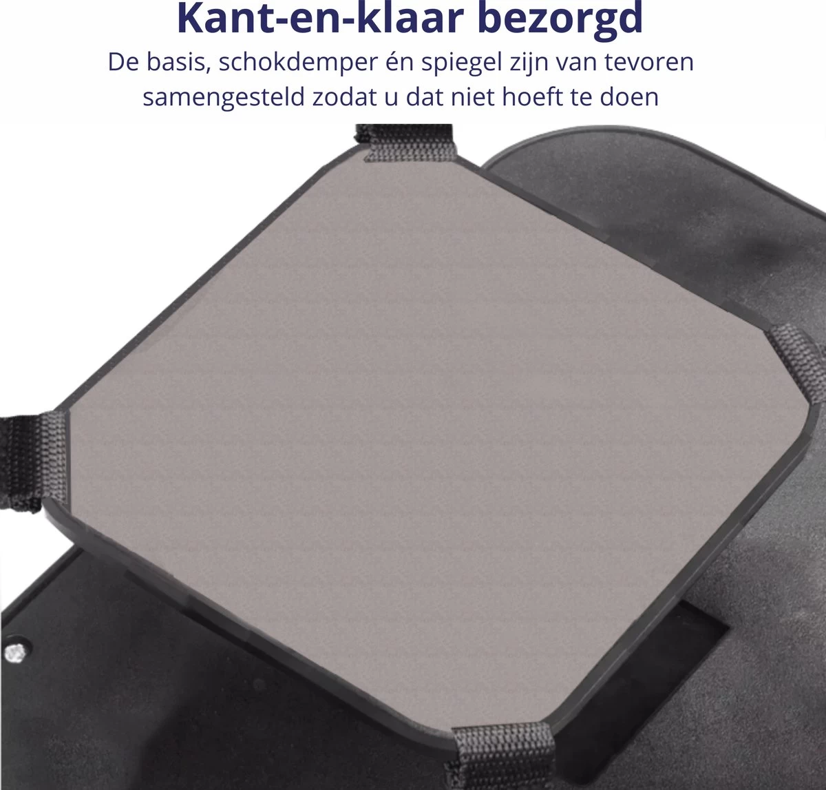 Nelbar Autospiegel Baby Verstelbaar – Achteruitkijkspiegel – Drempelproef – Baby Spiegel Auto Achterbank – Achteruitkijk Spiegel – 360 Graden Verstelbaar – XL Formaat - Afbeelding 10