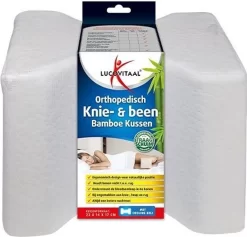 Lucovitaal Bamboe Knie & Been Kussen