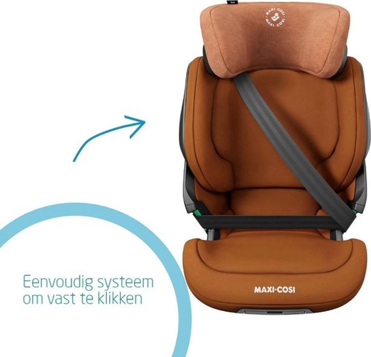 Maxi-Cosi Kore I-Size Autostoeltje - Authentic Cognac - Afbeelding 4