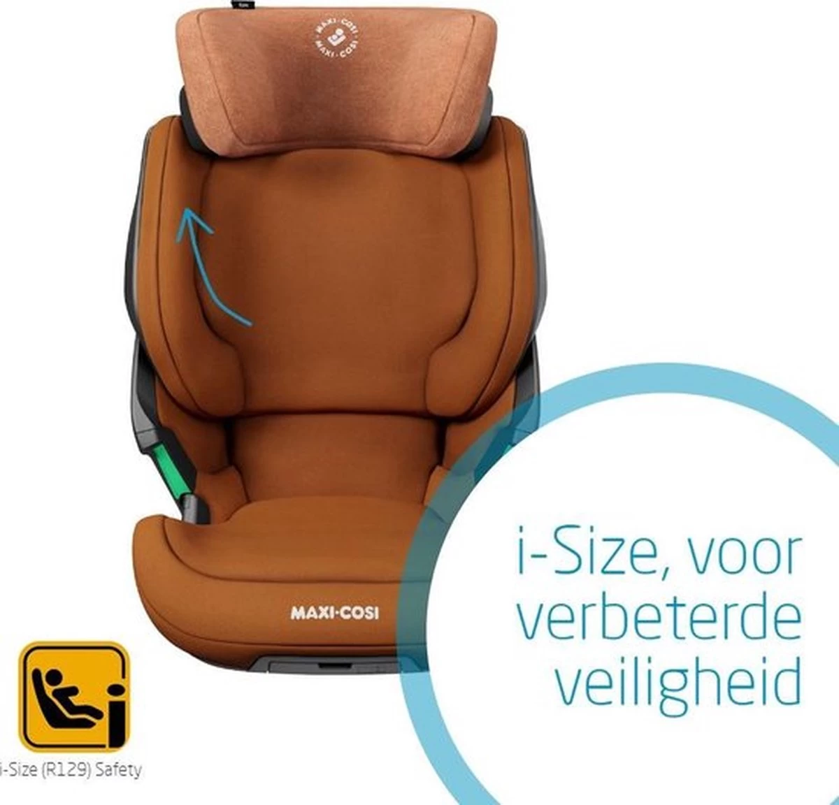 Maxi-Cosi Kore I-Size Autostoeltje - Authentic Cognac - Afbeelding 5