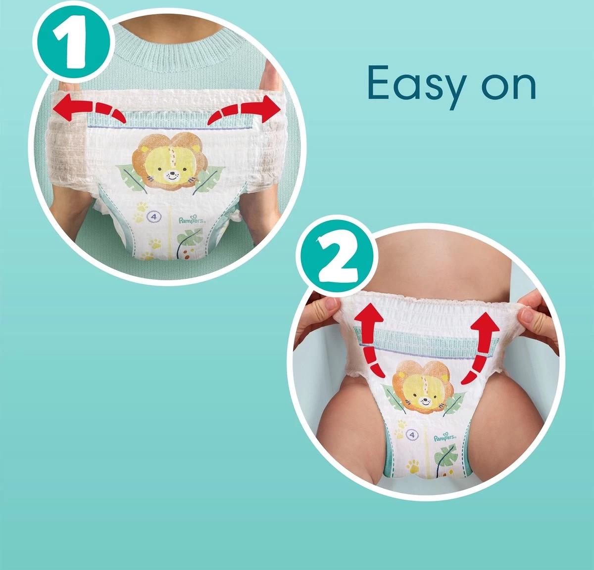 Pampers® Pampers - Baby Dry Pants - Maat 4 - Mega Pack - 84 Luierbroekjes - Afbeelding 7