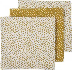 Meyco Cheetah 3-pack Hydrofiele Doeken - 70x70 Cm - Honey Gold