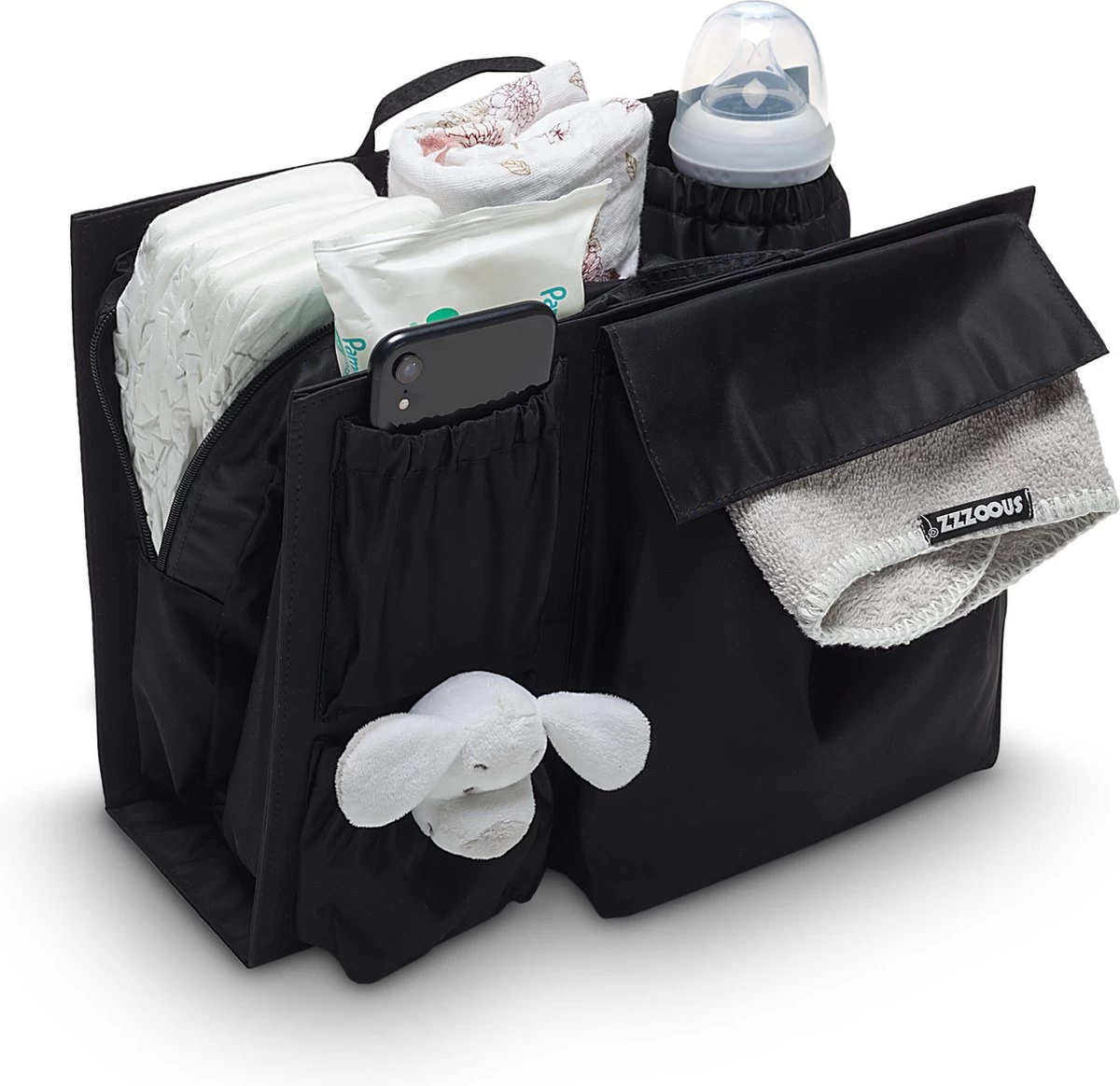 Snoozzz Bag In Bag Tas Organizer Met Thermovak - Zwart