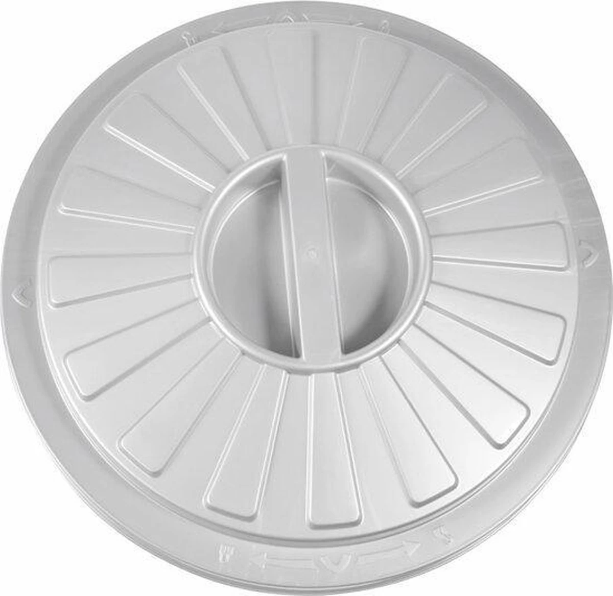 AFVALBAK ROND M/D MAXI BIN 36X42 - 23 L GRIJS OK KEEEPER 10213 - Afbeelding 7