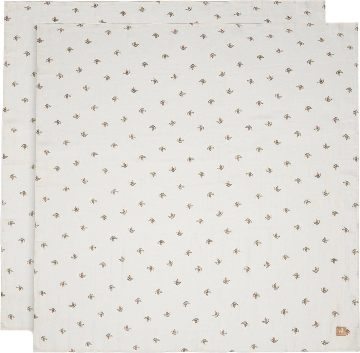 Jollein Hydrofiele Doek 115cm Rosehip 2pack