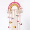 Wandhanger Regenboog Lalieloe - Regenboog Macrame - Decoratie Kinderkamer - Decoratie Kinderkamer Meisje - Baby Kamer Accessoires Meisje - Gratis Verzending