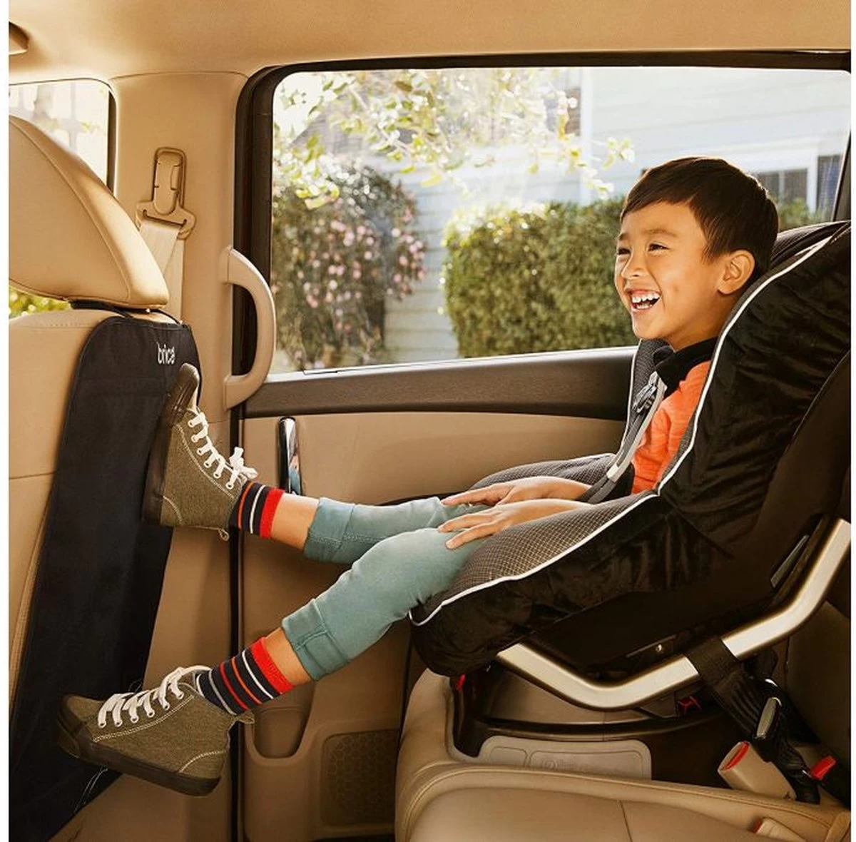 Munchkin Brica De Luxe Kick Mat, Stoelbeschermer Auto - Afbeelding 4