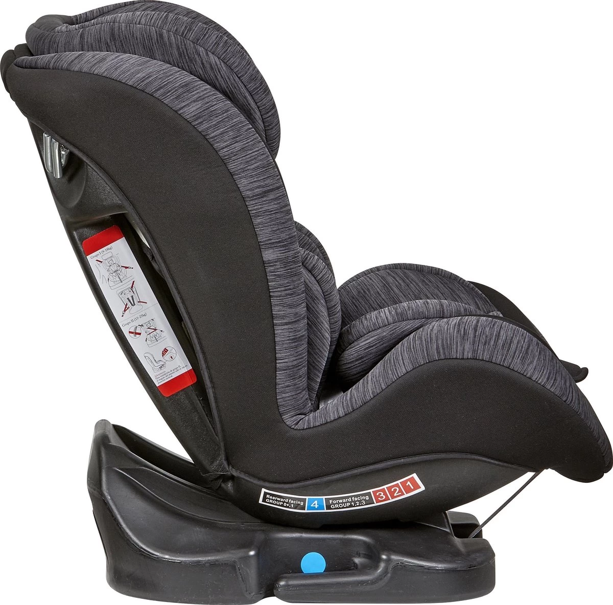 Novi Baby® - Autostoel - Tobias Pro - Black /Grey - (0-36kg) - Afbeelding 3