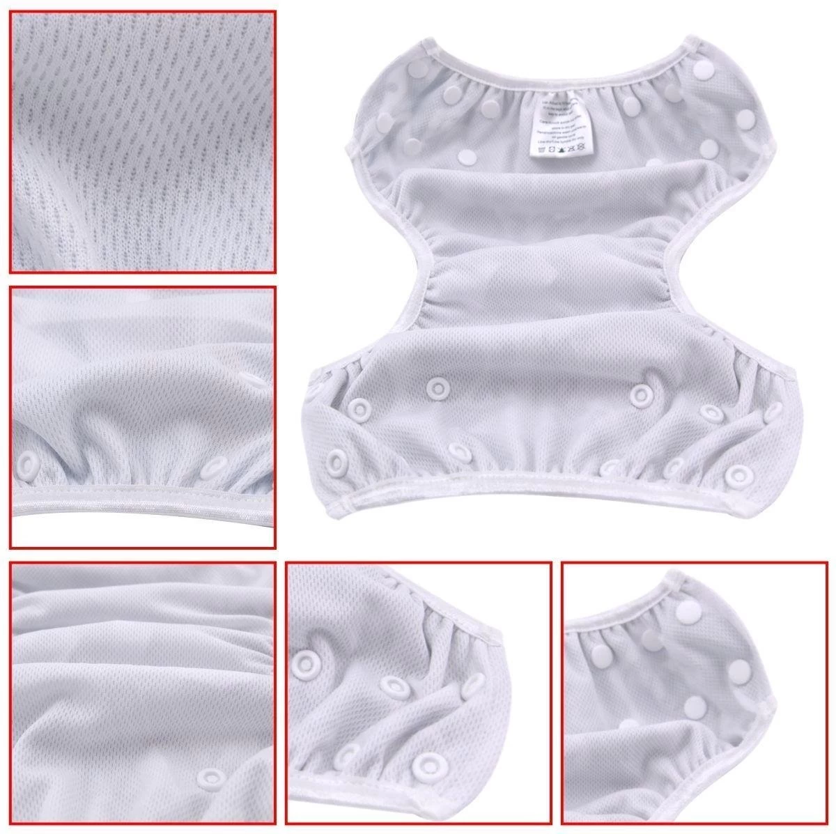 Zwemluier Happy Turtles | 0-3 Jaar | One Size - In Maat Verstelbaar | Wasbare Zwemluier | Herbruikbaar | Kidzstore.eu - Afbeelding 3