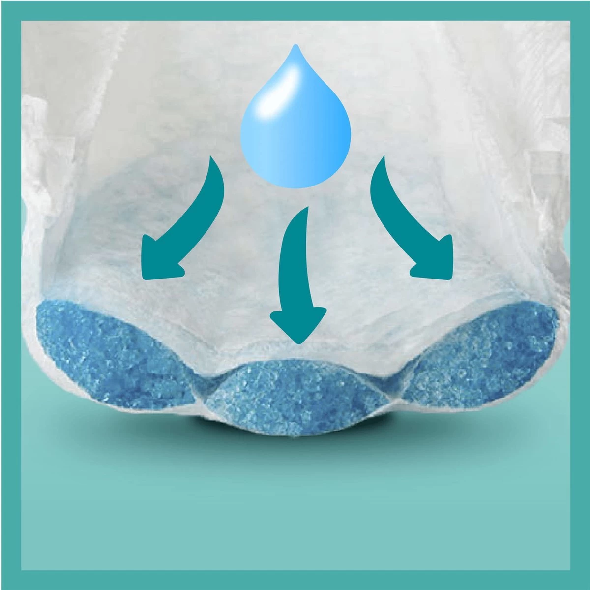 Pampers® Pampers - Baby Dry - Maat 3 - Mega Pack - 84 Luiers + Inbegrepen Pampers Doekje Fresh Clean 52 - Afbeelding 10