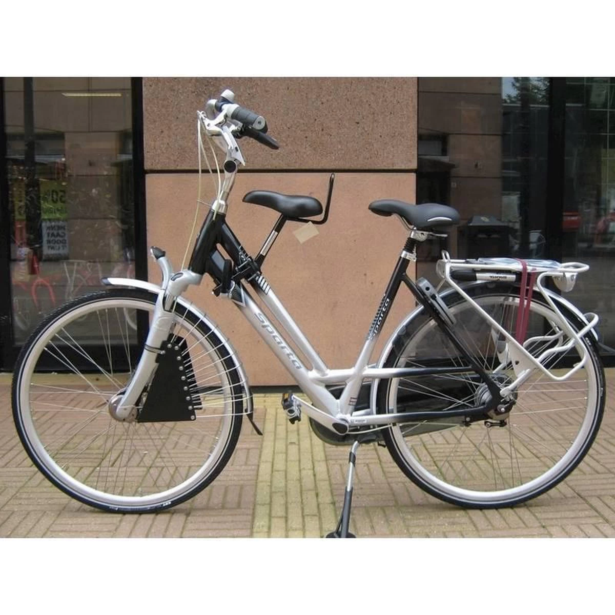 Zadel Op Stang Kinderzitje Model 3 Voor Oversized Damesfiets - Afbeelding 5