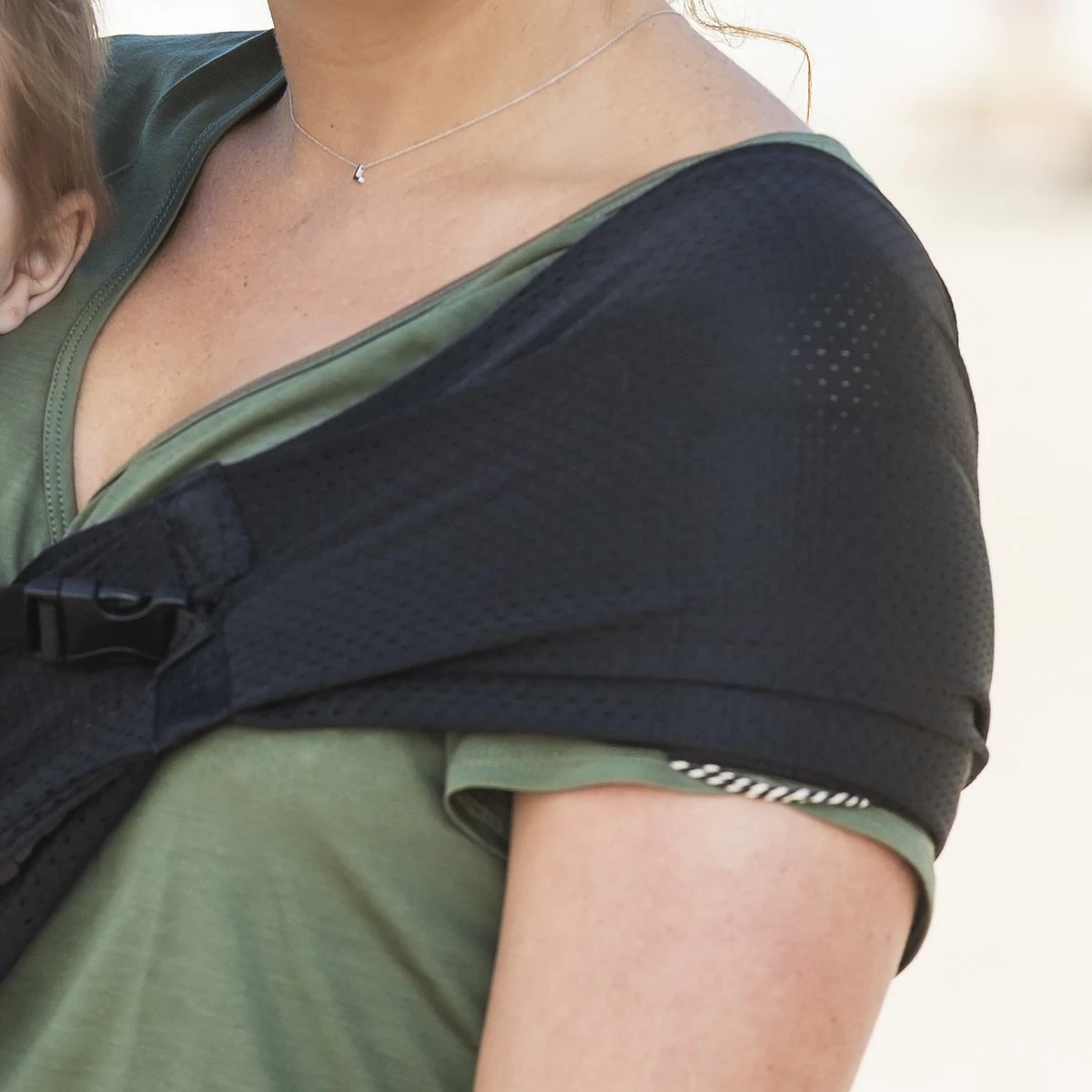 Minimonkey Mini Sling Draagzak - Zwart - Afbeelding 3