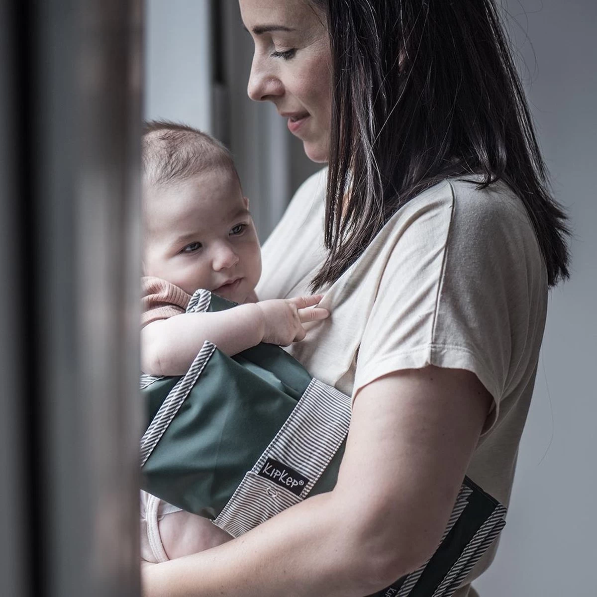 KipKep Napper Combi Verschonings-set - Uit Gerecyclede Materialen - Calming Green - Afbeelding 4
