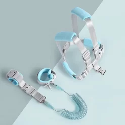 MijnNami 2 In 1 Harnas En Polstuigje – Kindertuigje En Polstuigje Met Slot – Mint