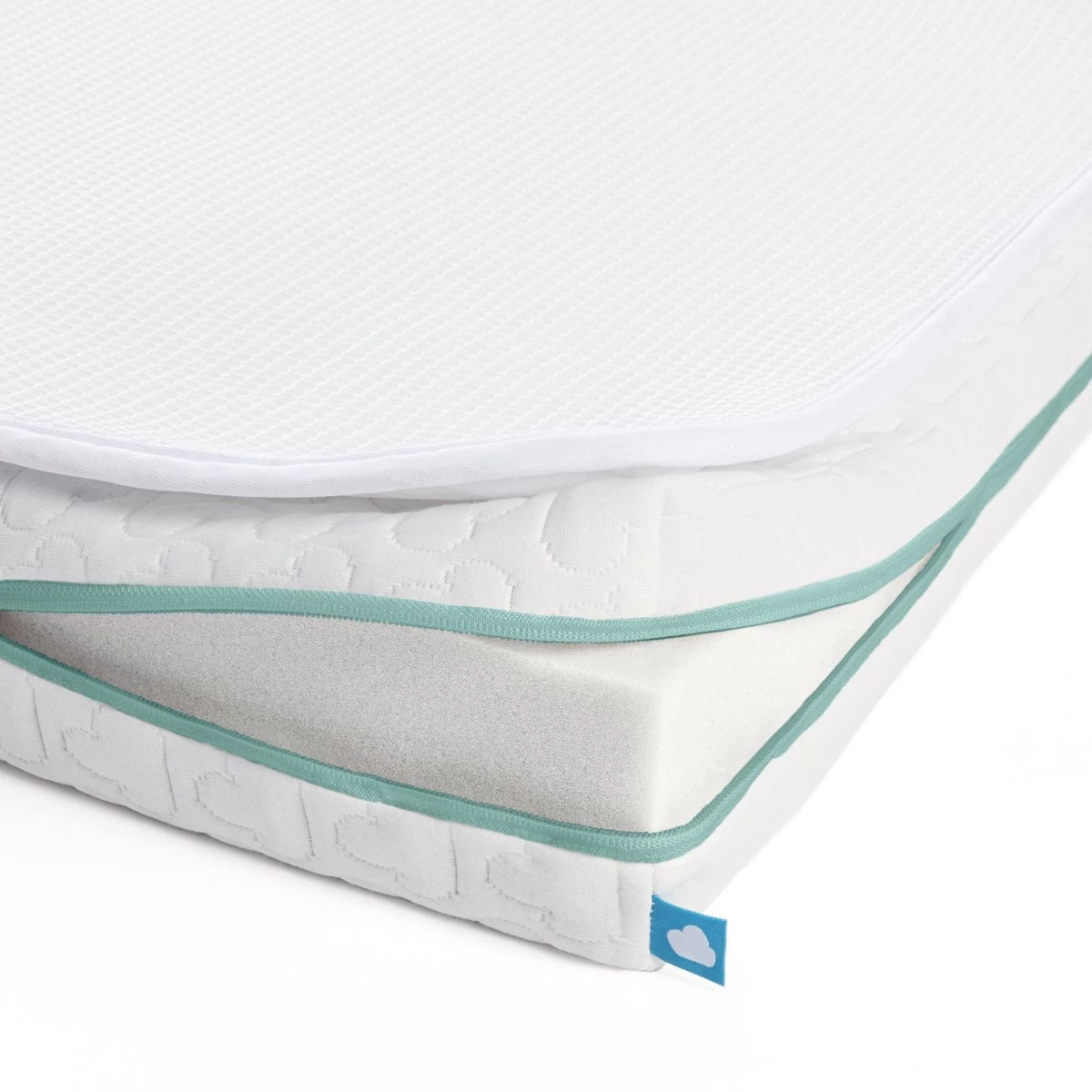 AeroSleep® ECOlution Pack 2-in-1 : Matras + 3D Matrasbeschermer - Bed - 150 X 70 Cm - Afbeelding 5