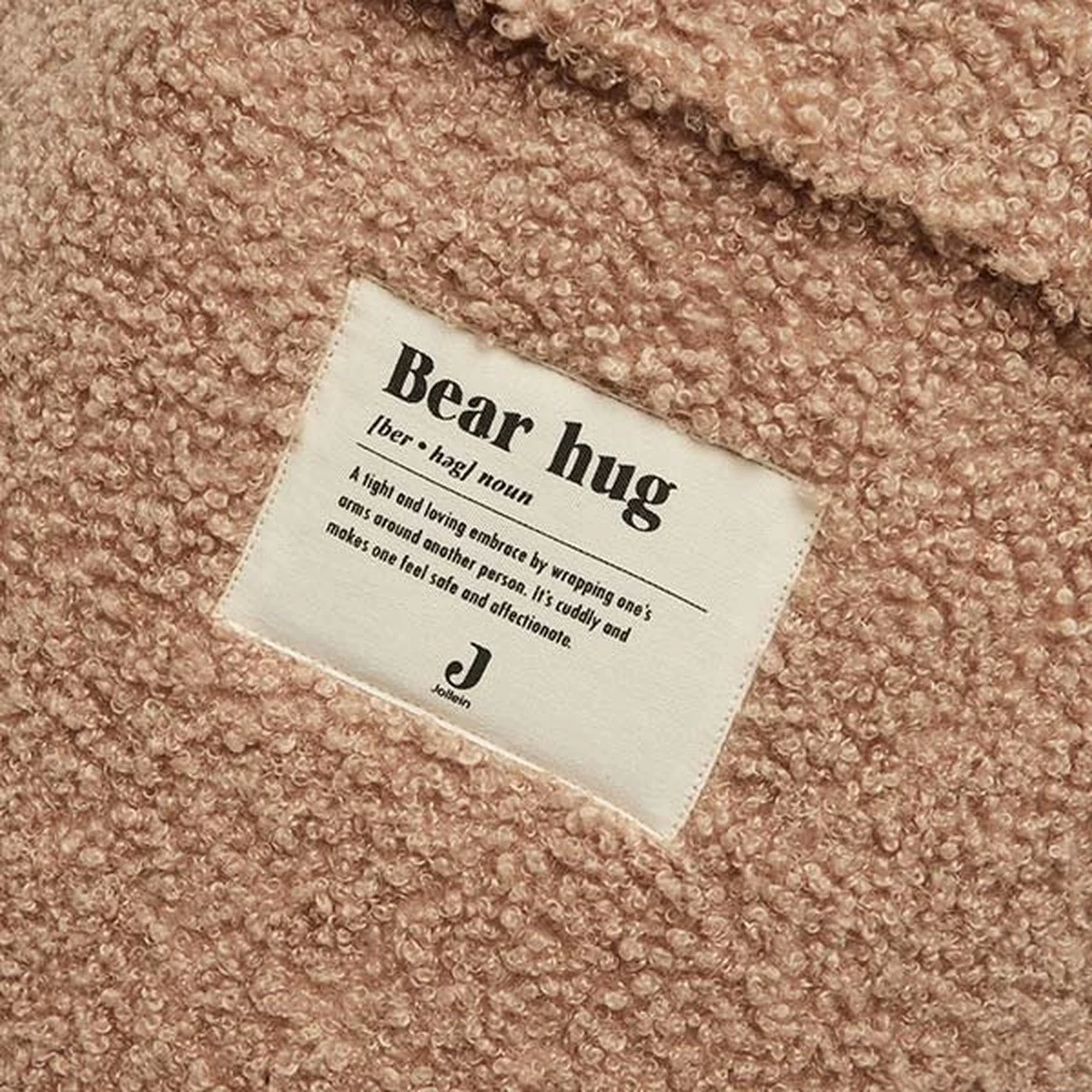 Jollein Opbergmand Boucle - Biscuit - Afbeelding 9