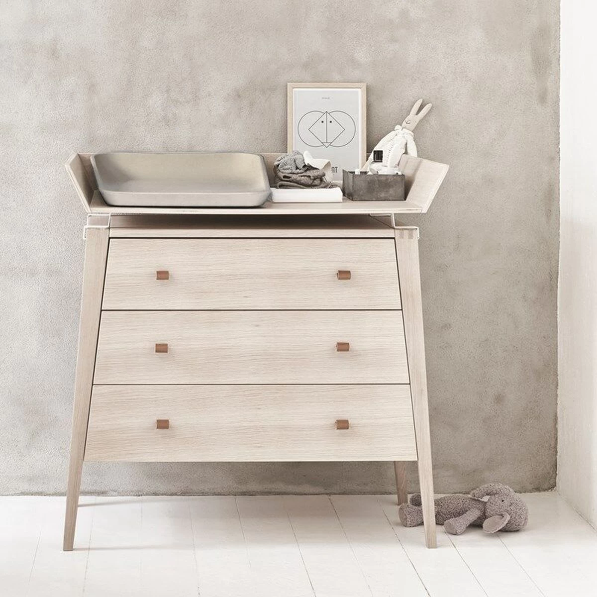 Leander Matty Verschoonkussen / Aankleedkussen - Cappuccino - Afbeelding 2