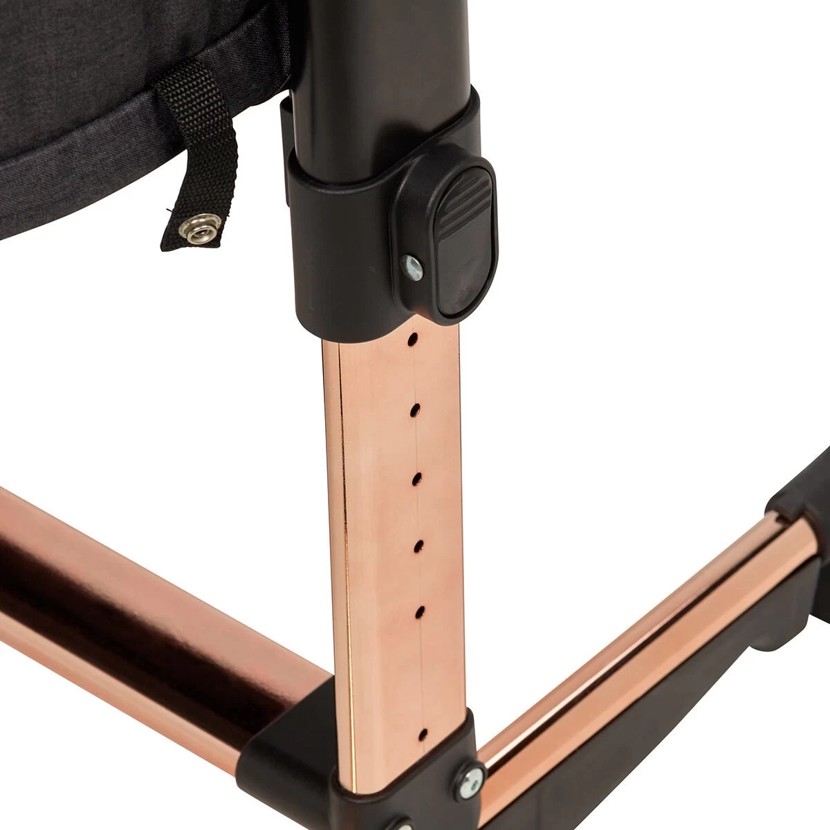 BabyGO Co Sleeper - Aanschuifwieg Met Schommelfuntie - Vivaldi - Goud-Zwart - Afbeelding 2