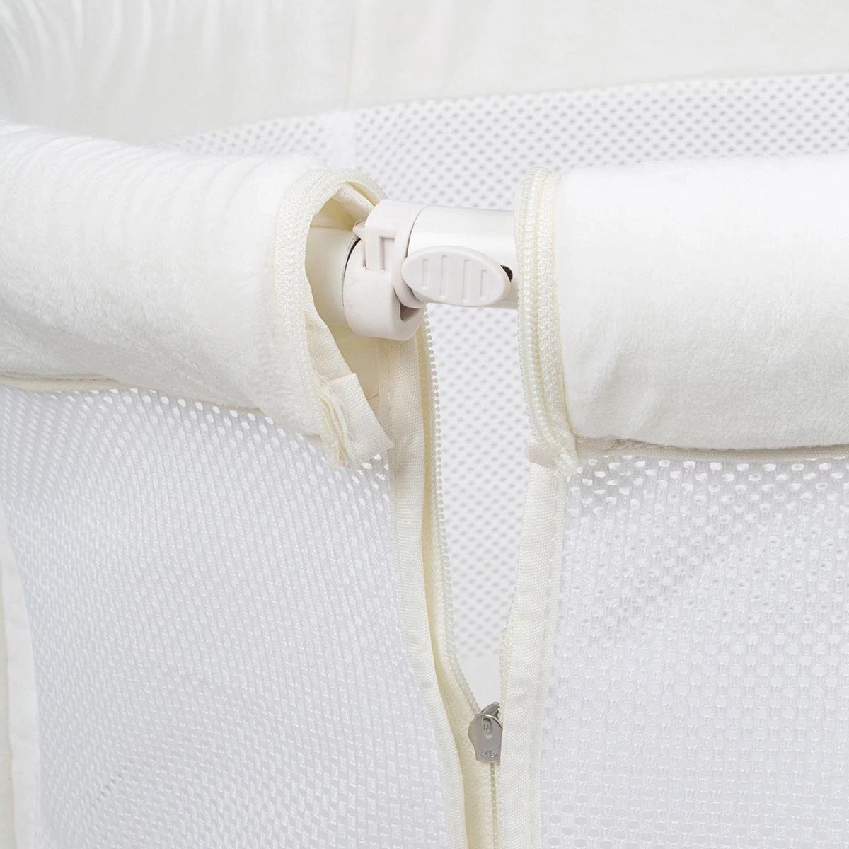 BabyGO Co Sleeper Wieg Met Schommelfuntie Amila Creme - Afbeelding 7