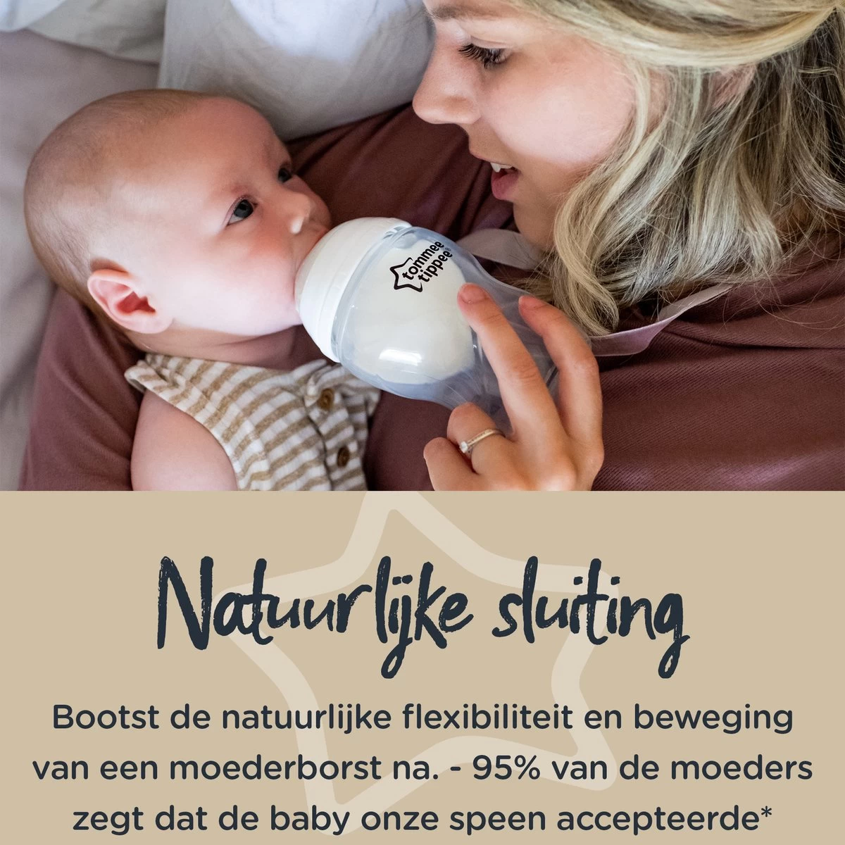 Tommee Tippee Closer To Nature- Zuigflessen - Anti-koelik Ventiel - 260 Ml- Pak Van 6 Stuks - Doorzichtig - Afbeelding 8