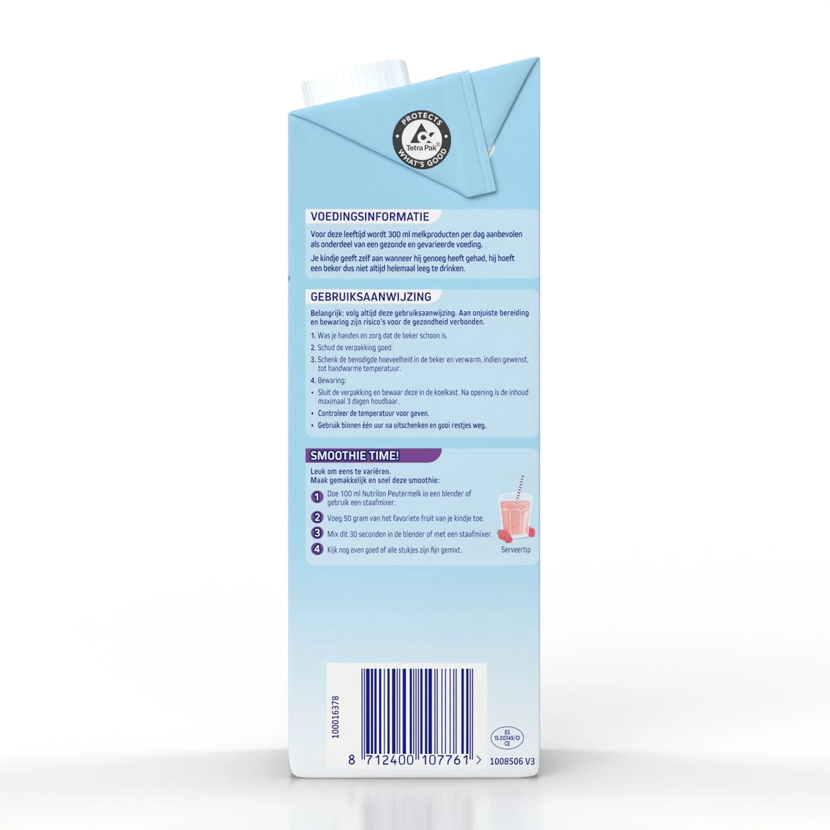 Nutrilon 5 Peutermelk Kant & Klaar - Van 2 Tot 3 Jaar - 4 X 1L - Afbeelding 8