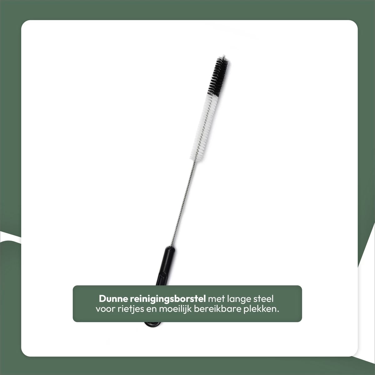 STACK Flessenborstel Set | Speenborstel Set - Flessen Reiniger Set - Melkfles Borstel Set - Drinkfles Reiniger Set - Schoonmaakborstel Set - Flessenreiniger Set - Pijpenborstel - Kras En BPA Vrij - 5 Delige Set Voor Ieder Oppervlak - Afbeelding 8