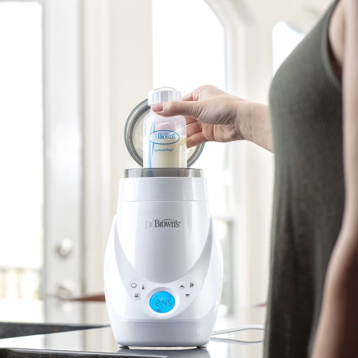 Dr. Brown's Deluxe Flessenwarmer En Sterilisator - Afbeelding 2