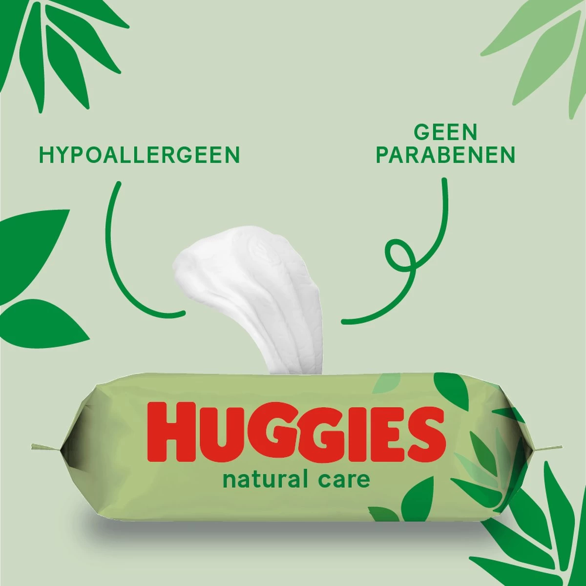 Huggies Billendoekjes - Natural Care - 10 X 56 Stuks - 560 Doekjes - Voordeelverpakking - Afbeelding 6