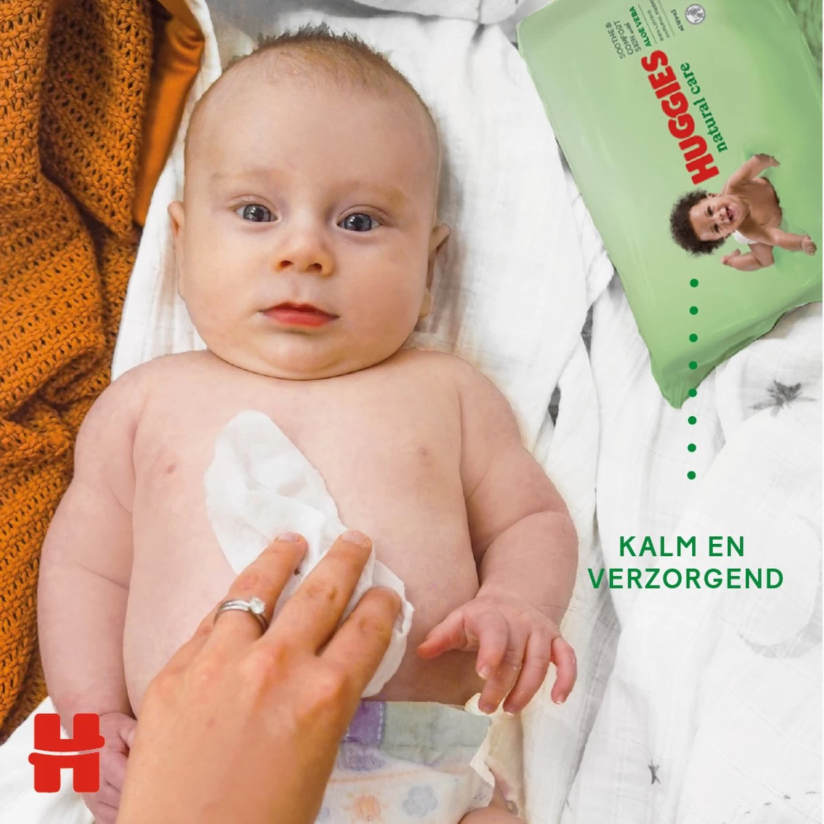 Huggies Billendoekjes - Natural Care - 10 X 56 Stuks - 560 Doekjes - Voordeelverpakking - Afbeelding 10