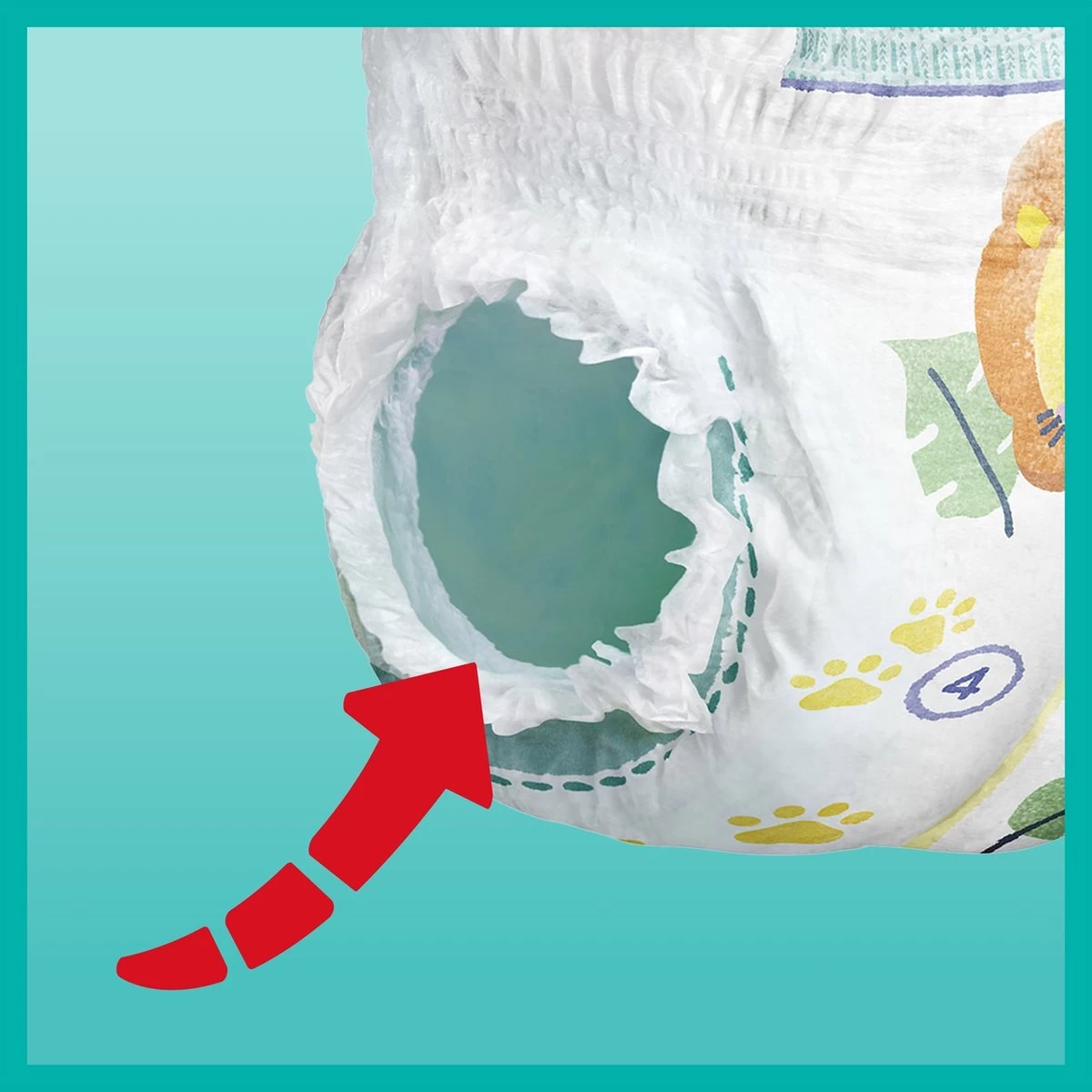 Pampers® Pampers - Baby Dry Pants - Maat 4 - Mega Pack - 84 Luierbroekjes - Afbeelding 4