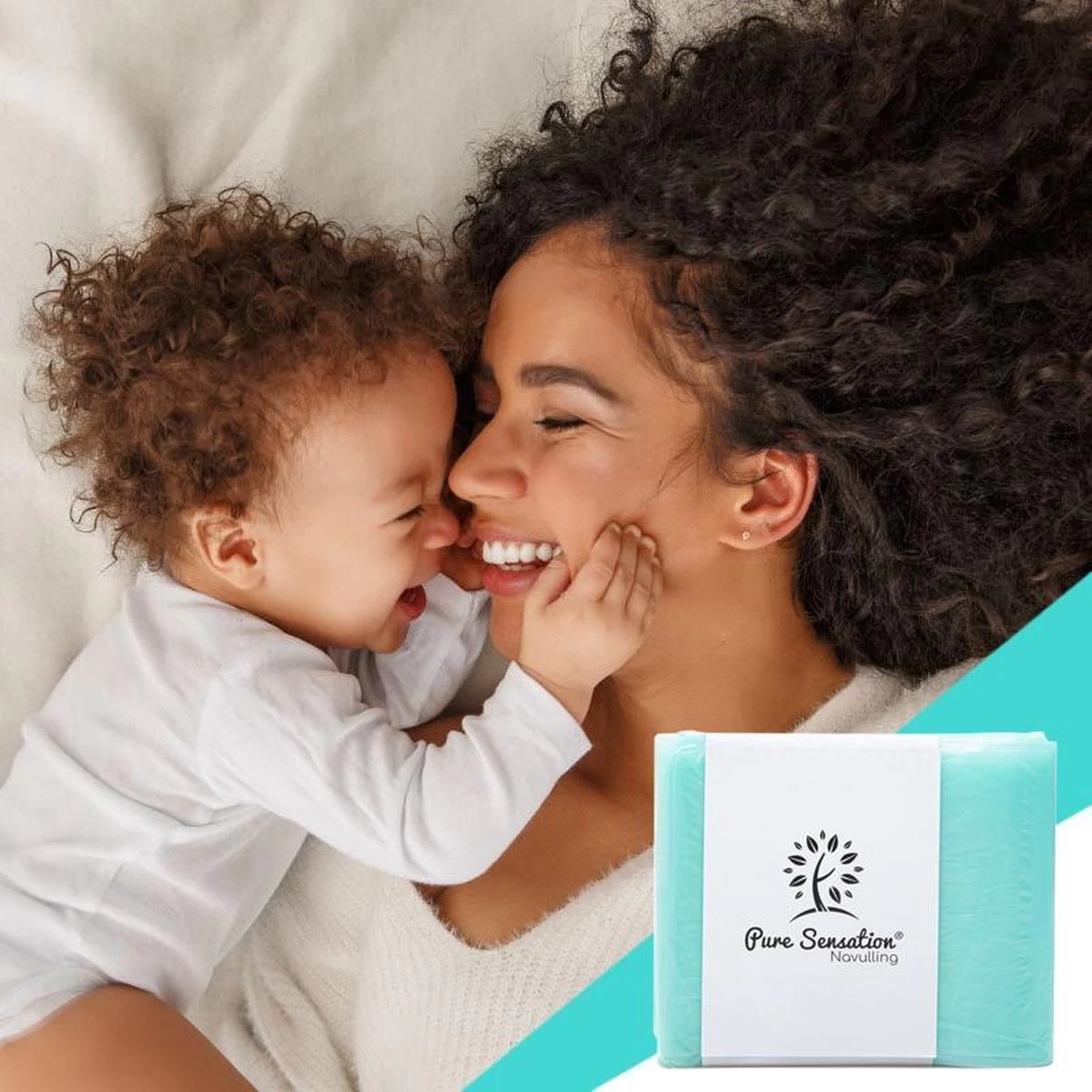 Pure Sensation® Luieremmer Navulling - 3 Stuks - Geschikt Voor Korbell - Inclusief Extra Luier Etui - Navullingen 15/16 Liter - Luieremmer Zakken - Luieremmernavullingen - Luieremmers - Korbell Luieremmer – Luiertasje - Korbell Navulling - Afbeelding 2