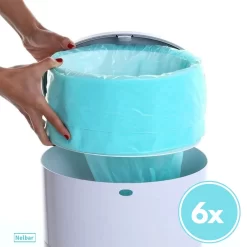 Luieremmer Navulling Geschikt Voor Korbell - 15/16 Liter - 6 Stuks - Milieuvriendelijk - Nelbar