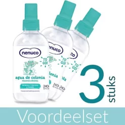 Nenuco Agua De Colonia Verstuiver - 240 Ml - 3 Flacons