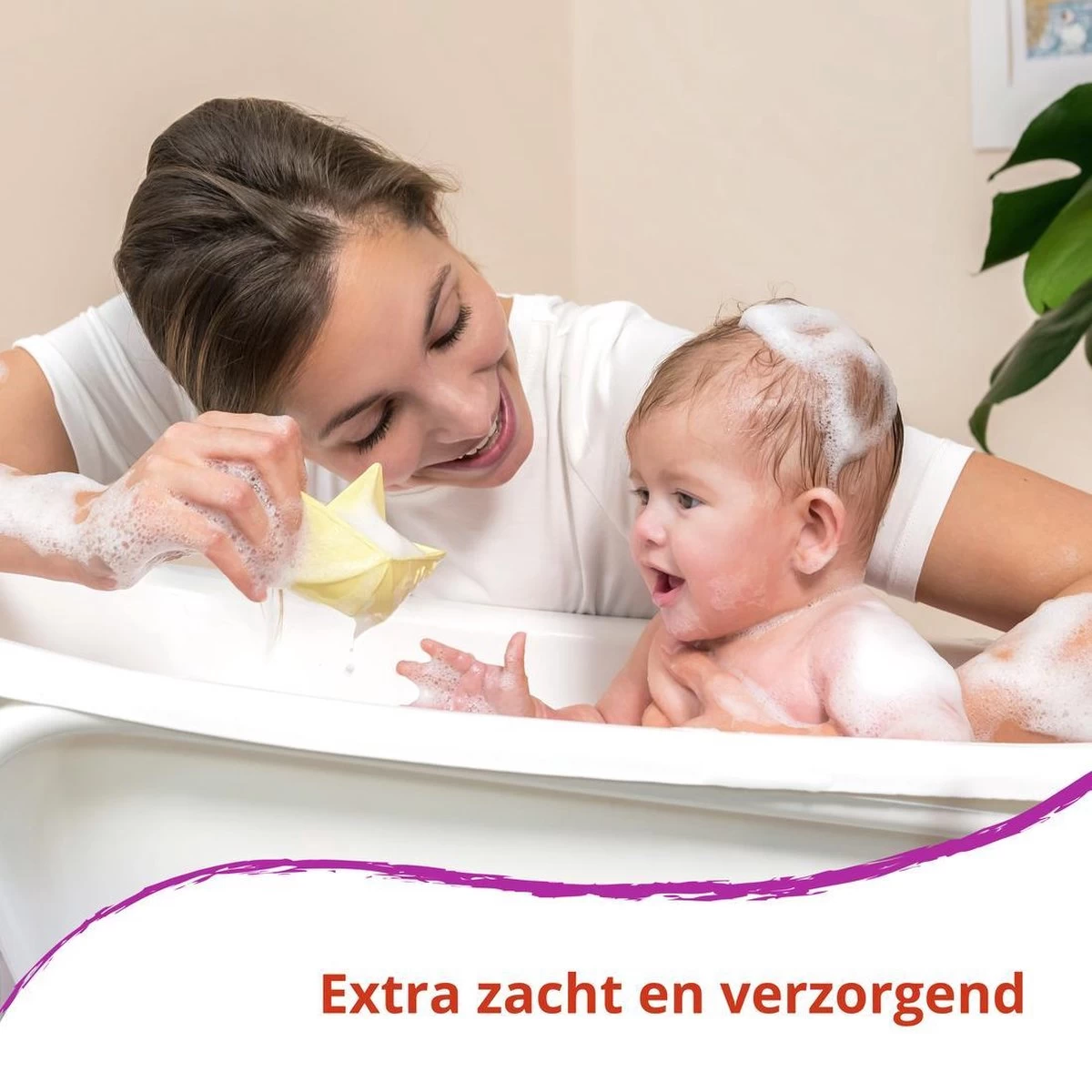 Zwitsal Baby Zeepvrije Wascrème - 3 X 400 Ml - Voordeelverpakking - Afbeelding 6
