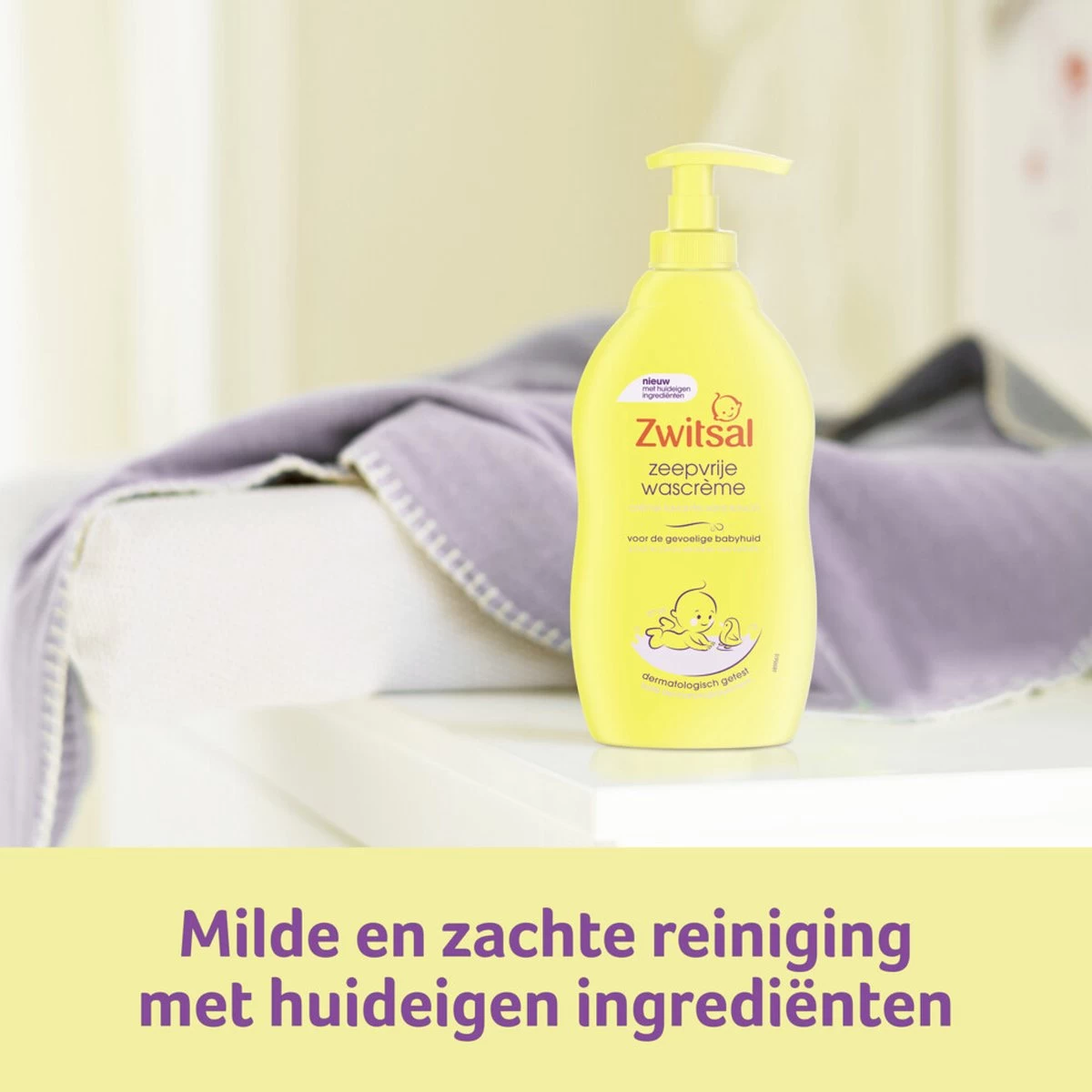 Zwitsal Baby Zeepvrije Wascrème - 3 X 400 Ml - Voordeelverpakking - Afbeelding 7