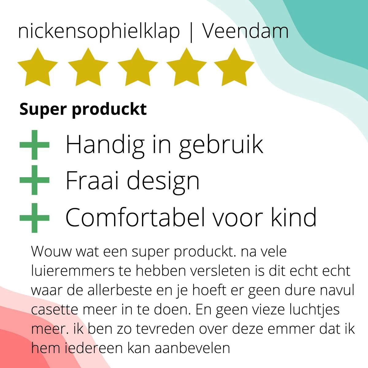 Luieremmer Medium Zilver - Middel - Zonder Navulling - Geschikt Voor Pampers En Huggies - Stoma - Afbeelding 14