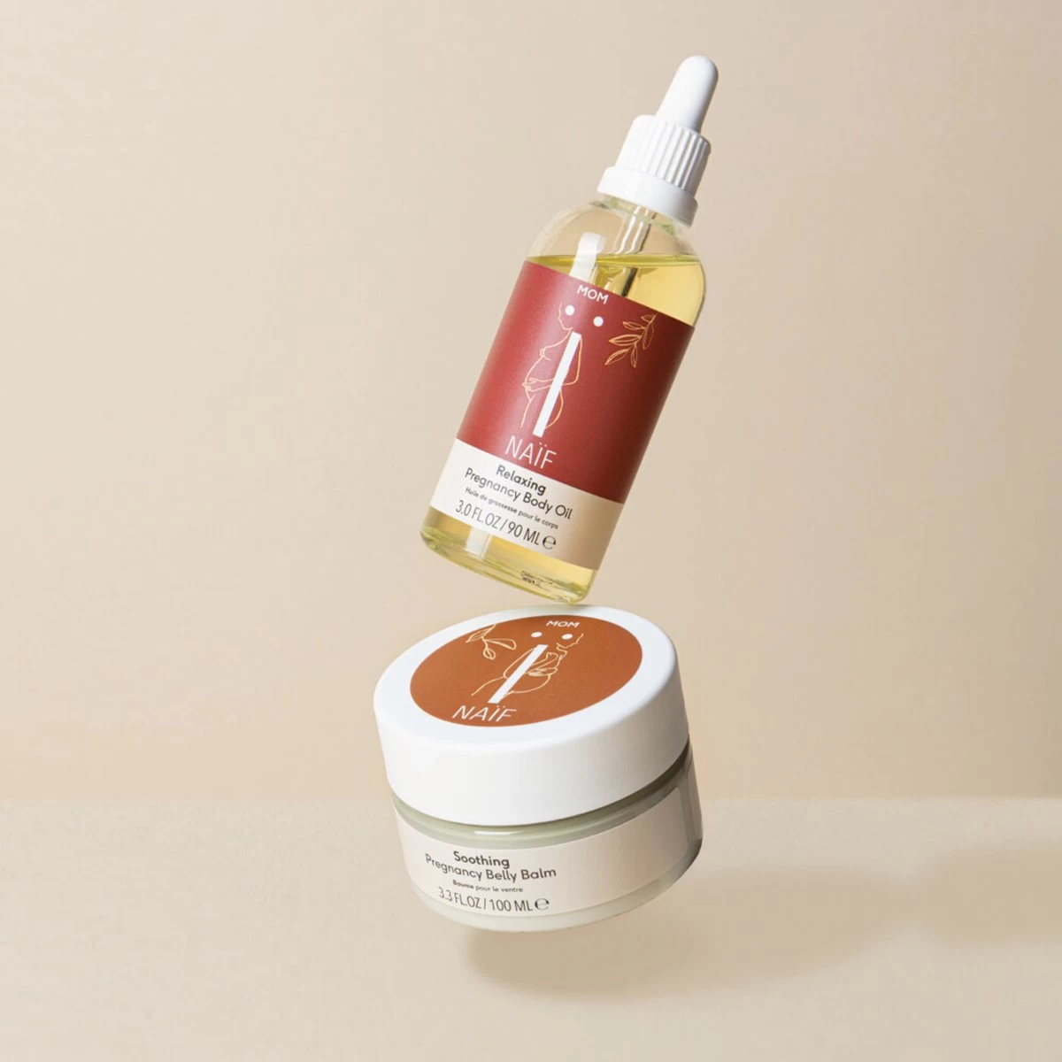 Naïf Kalmerende Zwangerschapsbalm - 100ml - Zwangerschap - Met Natuurlijke Ingrediënten - Afbeelding 5