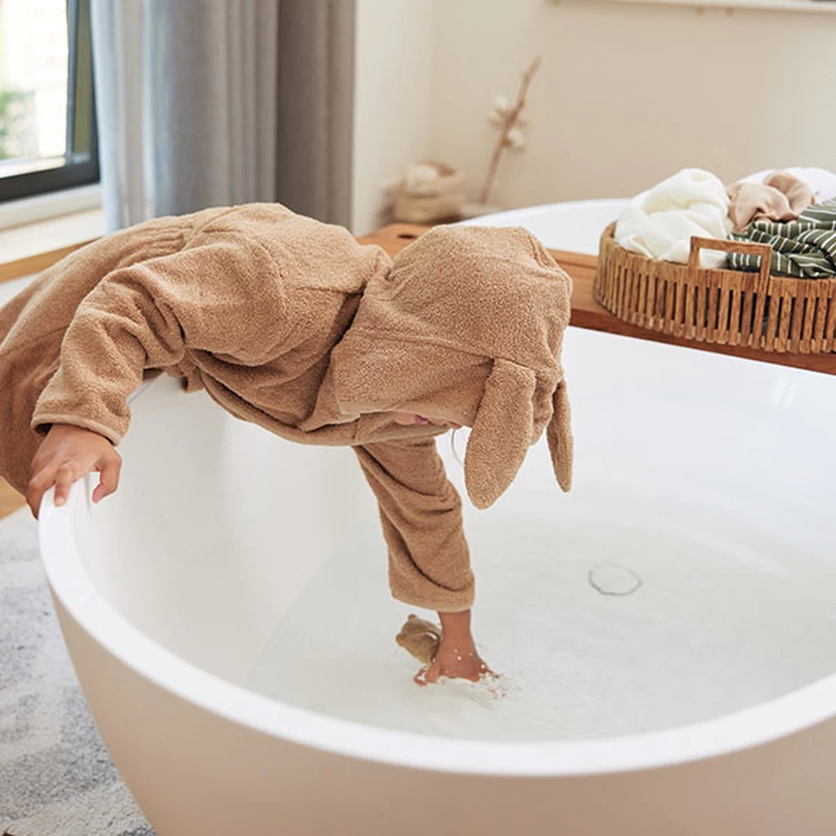 Jollein Badjas 1-2 Jaar - Biscuit - Afbeelding 15